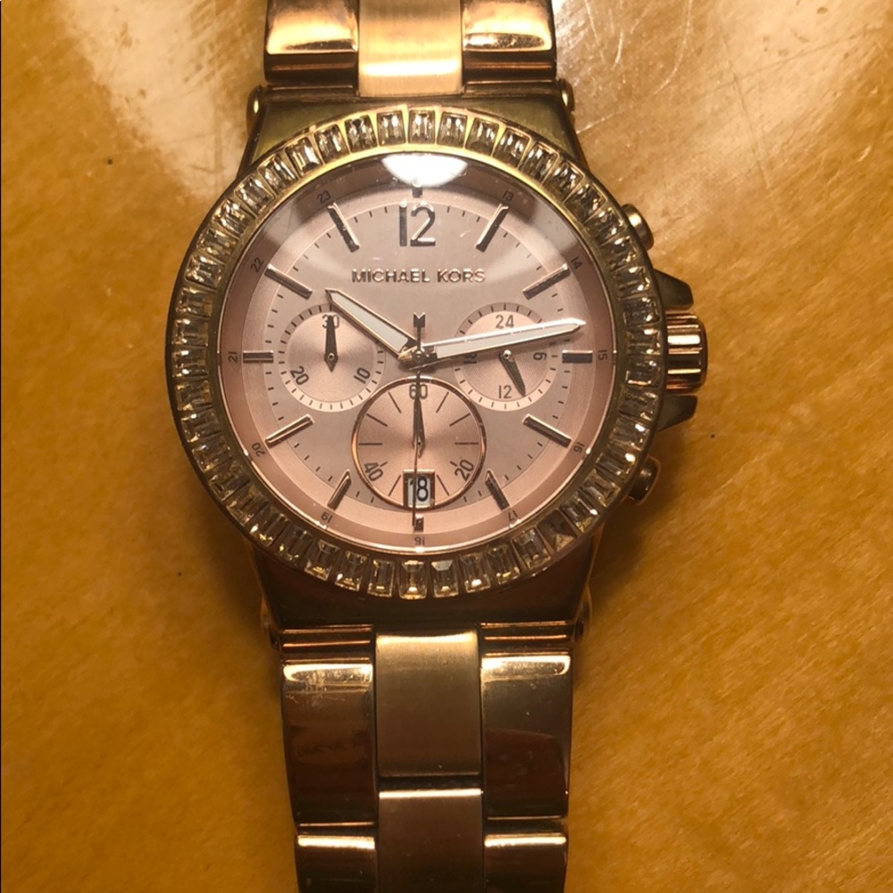 Rose Gold Michael Kors Watch